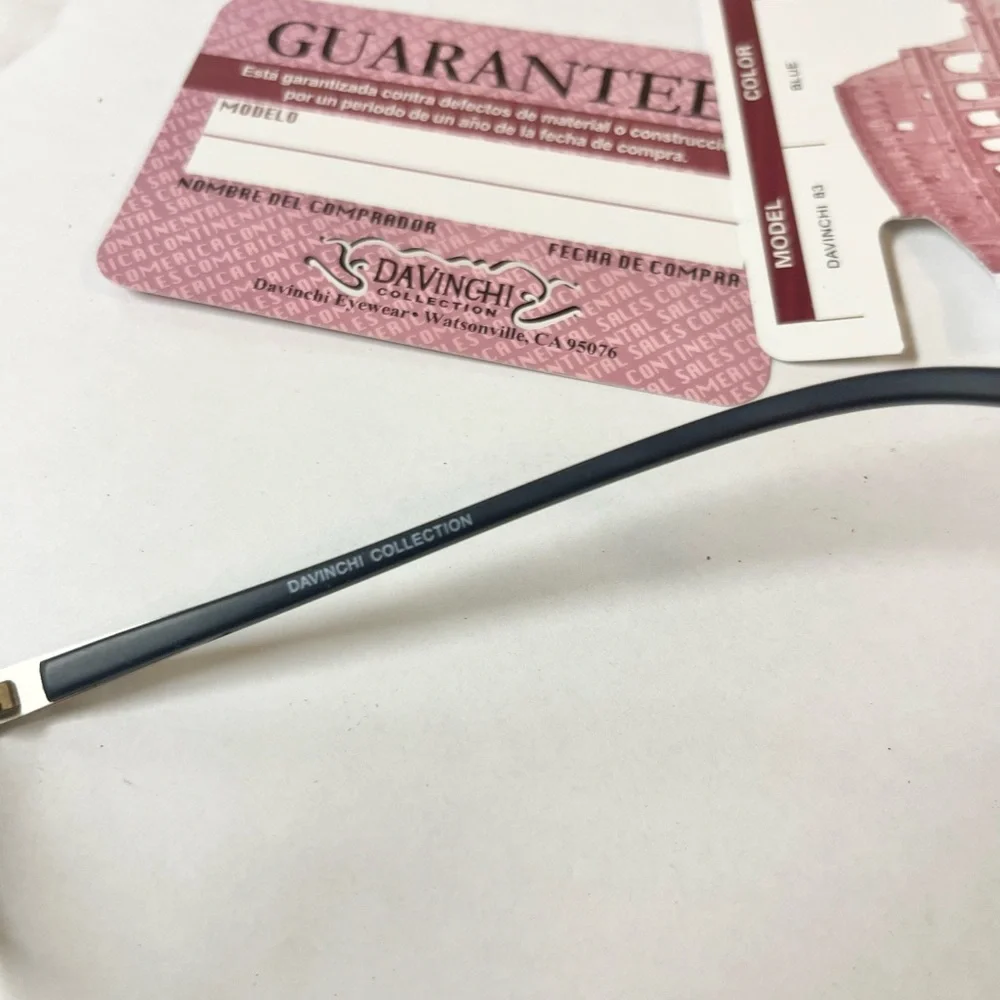 Davinchi Navy Women's non-prescription Glasses frames